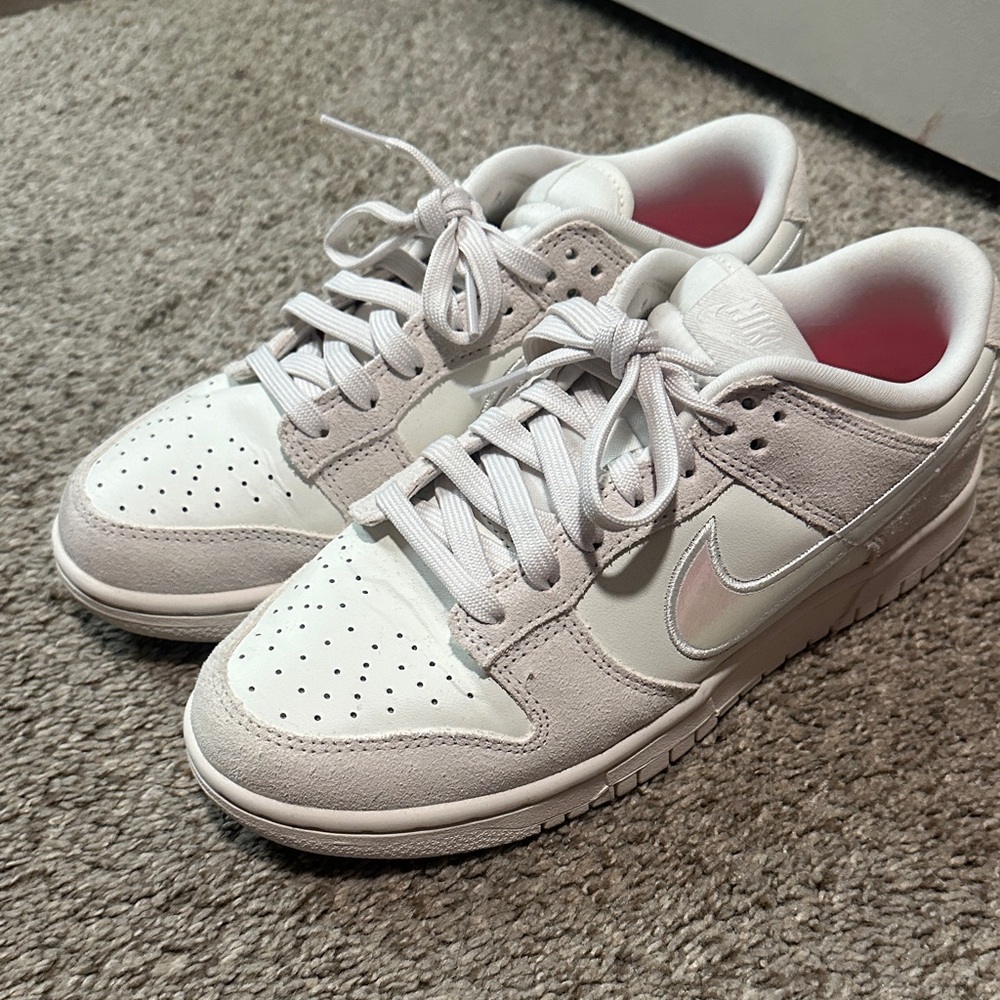 Nike Women's White and Gray Sneakers